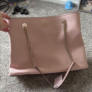 Kate Spade Pink Chain Strap Tote